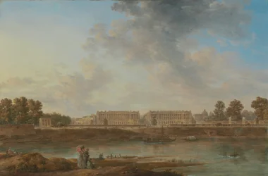 Een uitzicht op Place Louis XV